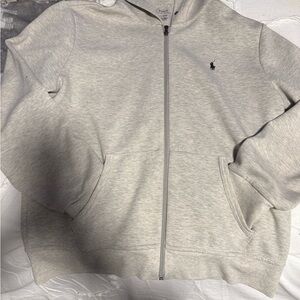 Men’s large polo zip hoodie